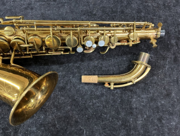 Photo 1920's Vintage Martin Handcraft Alto Saxophone, Serial #64555